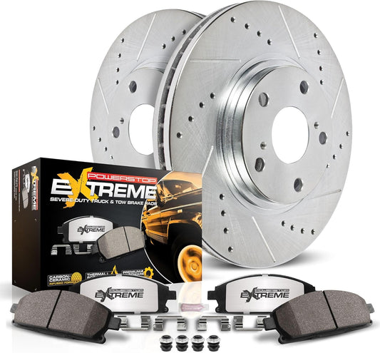 Z36 Truck & Tow Brake Pad & Rotor Kit Front K5185-36