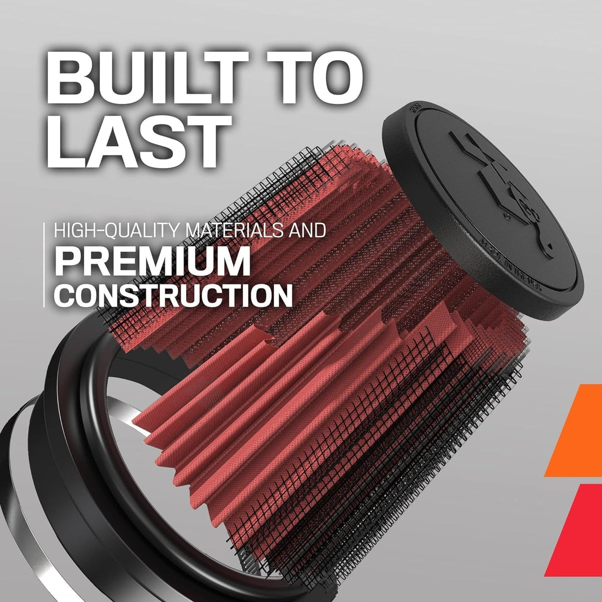 High-Flow Original Lifetime Universal X-Stream Clamp-On Air Filter: High Performance, Premium, Washable: Flange Diameter: 3 In, Filter Height: 7 In, Flange Length: 0.625 In, Shape: Round, RX-2820