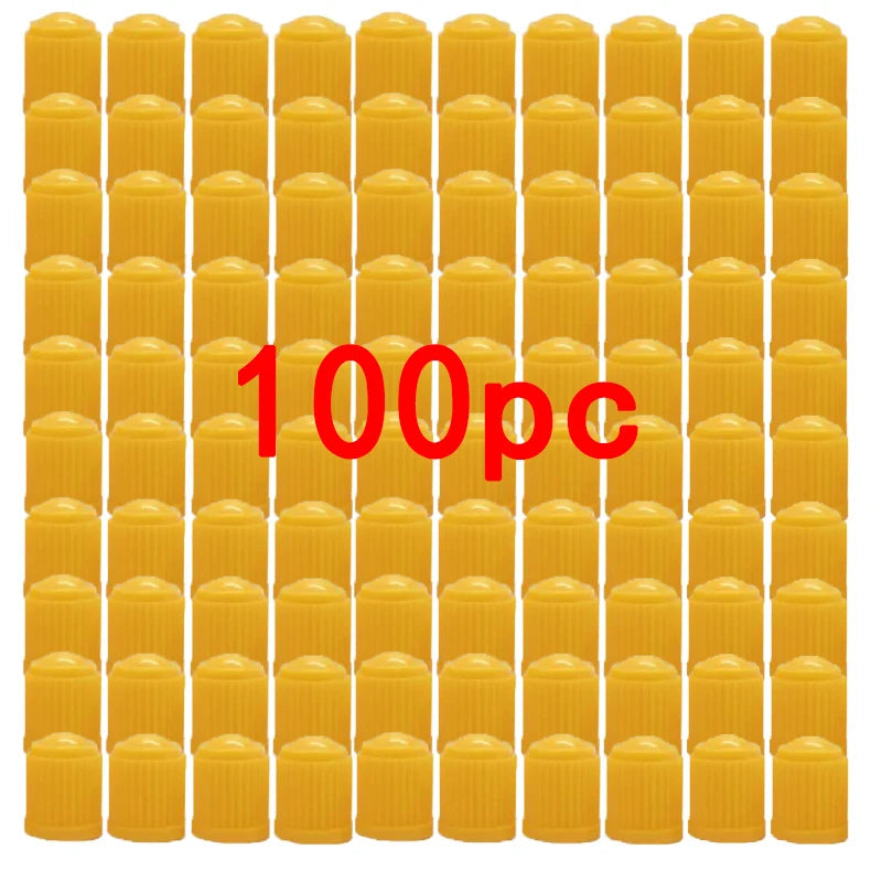 Tire Valve Dust Caps Stem Covers Plastic Car Wheel Tire Valve Tyre Stem Air Caps Auto Bike Bicycle Truck Motorcycle Accessories
