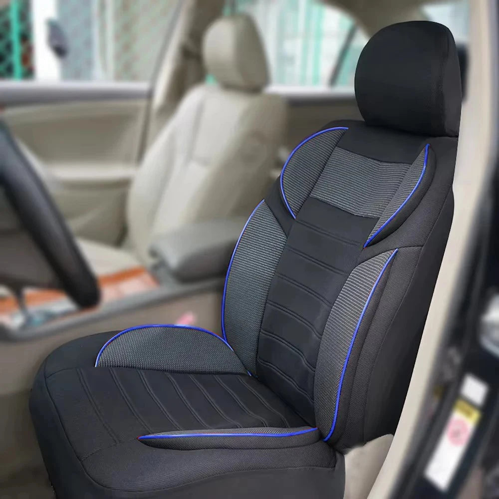 Universal 4Mm Car Seat Covers Luxury Sponge Style Fit for Most Car Suv Truck Sport Design Seat Covers for Car Seat