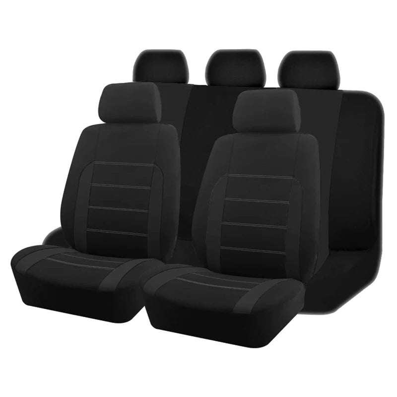 AUTO plus Car Seat Covers Universal Size Fit for Most Car Suv Truck Van Car Accessories Interior Seat Covers for Car Full Set