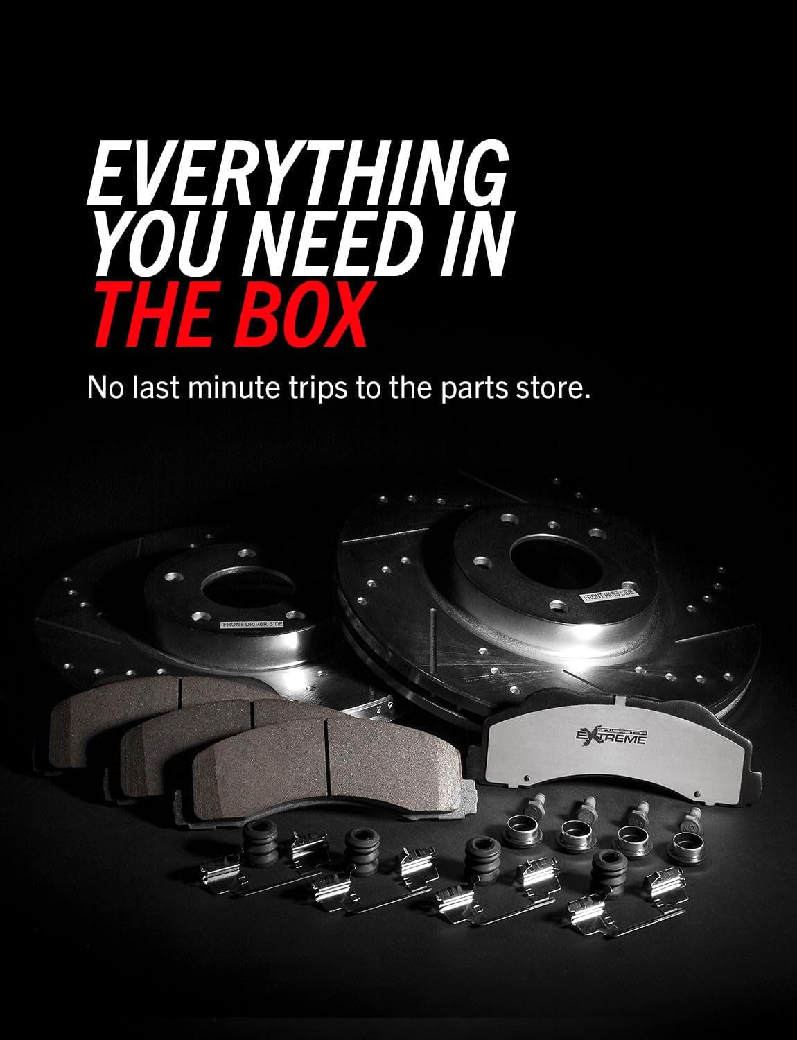 Z36 Truck & Tow Brake Pad & Rotor Kit Front K5185-36
