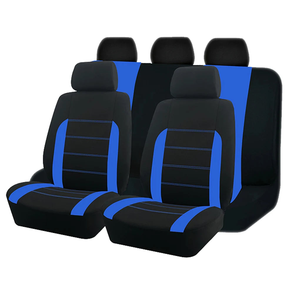 AUTO plus Car Seat Covers Universal Size Fit for Most Car Suv Truck Van Car Accessories Interior Seat Covers for Car Full Set