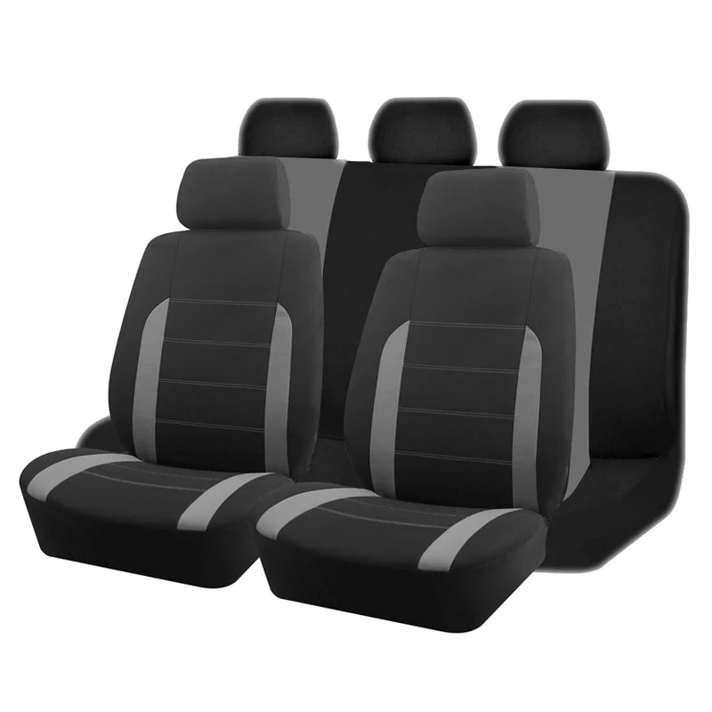 AUTO plus Car Seat Covers Universal Size Fit for Most Car Suv Truck Van Car Accessories Interior Seat Covers for Car Full Set