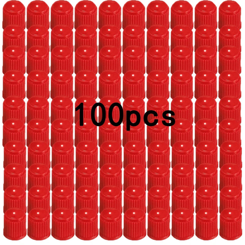 Tire Valve Dust Caps Stem Covers Plastic Car Wheel Tire Valve Tyre Stem Air Caps Auto Bike Bicycle Truck Motorcycle Accessories