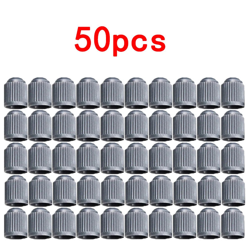 Tire Valve Dust Caps Stem Covers Plastic Car Wheel Tire Valve Tyre Stem Air Caps Auto Bike Bicycle Truck Motorcycle Accessories