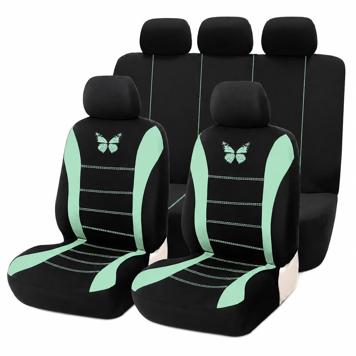 Butterfly Car Seat Covers Universal Car Seat Cover Car Seat Protection Covers Women Car Interior Accessories (9 Colors)