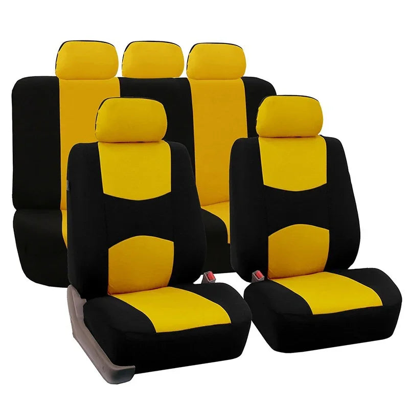 5 Seat Covers Set Front Rear Car Seat Covers Set Automobiles Seat Covers Front Rear Interior Four Seasons