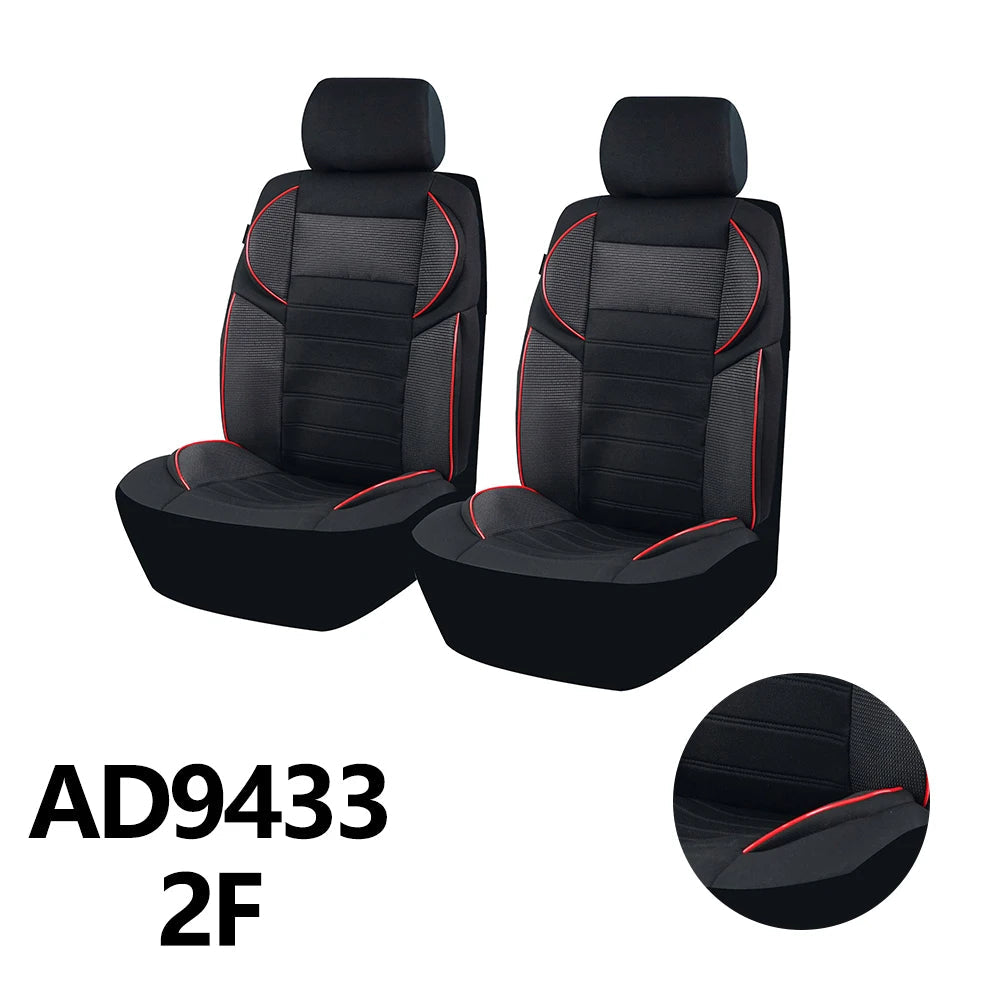 Universal 4Mm Car Seat Covers Luxury Sponge Style Fit for Most Car Suv Truck Sport Design Seat Covers for Car Seat