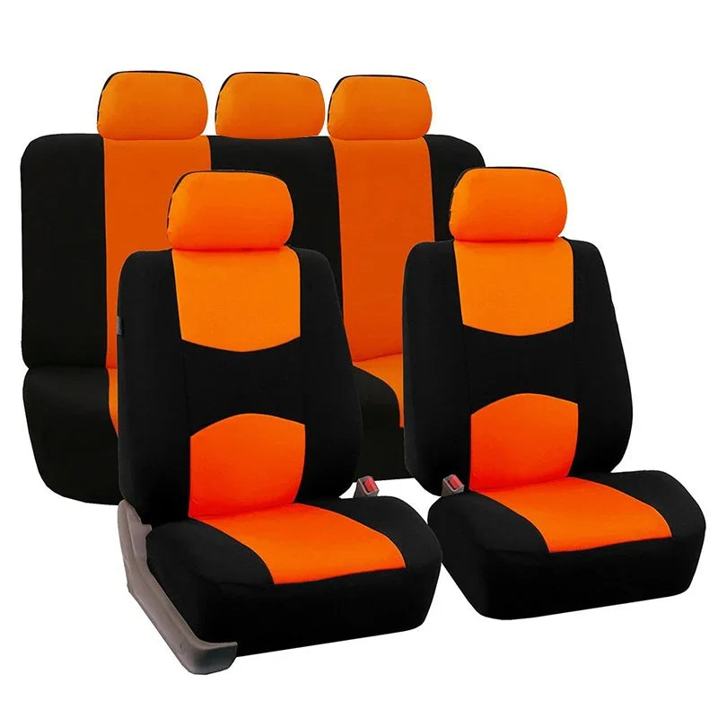 5 Seat Covers Set Front Rear Car Seat Covers Set Automobiles Seat Covers Front Rear Interior Four Seasons