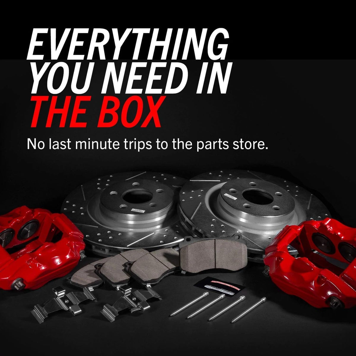 Z23 Performance Brake Pad Rotor Caliper Kit Rear KC3090