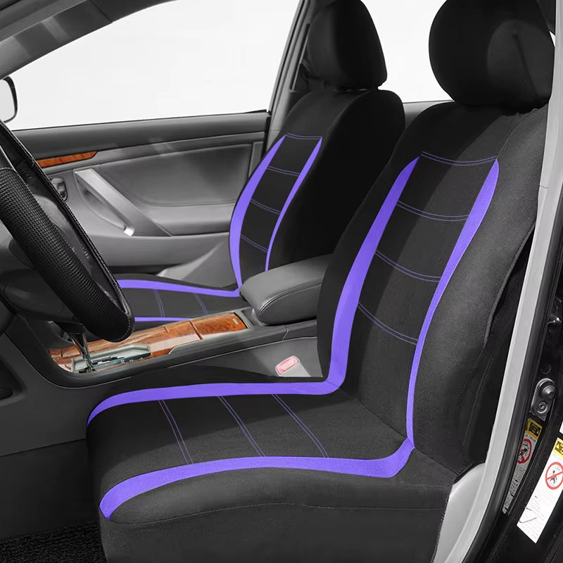 AUTO plus Car Seat Covers Universal Size Fit for Most Car Suv Truck Van Car Accessories Interior Seat Covers for Car Full Set
